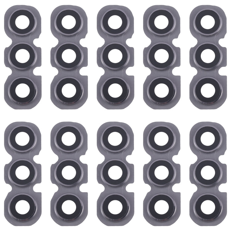 10pcs Rear Camera Lens Cover, For Samsung Galaxy A16 SM-A165F, For Samsung Galaxy A16 5G SM-A166B, For Samsung Galaxy S24 FE SM-S721B, For Samsung Galaxy F55 SM-E556B, For Samsung Galaxy C55 SM-C556B, For Samsung Galaxy M15 SM-M156B