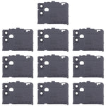 10pcs Rear Camera Lens Cover, For Samsung Galaxy A16 SM-A165F, For Samsung Galaxy A16 5G SM-A166B, For Samsung Galaxy S24 FE SM-S721B, For Samsung Galaxy F55 SM-E556B, For Samsung Galaxy C55 SM-C556B, For Samsung Galaxy M15 SM-M156B