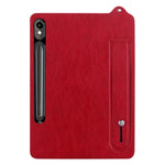 Custodia per tablet con retro in pelle TPU e cinturino, For Galaxy Tab S11 / S10 / S9, For Galaxy Tab S11, For Galaxy Tab S10+ / S9+ / S8+
