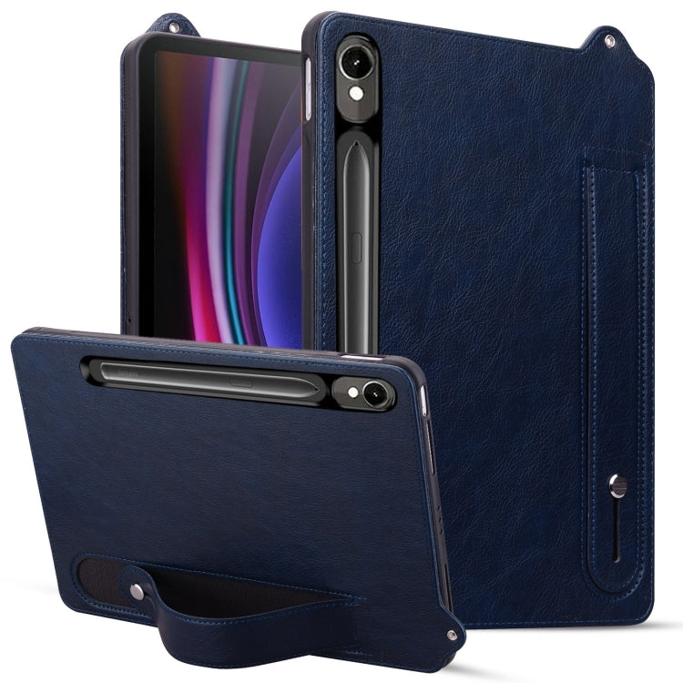 Custodia per tablet con retro in pelle TPU e cinturino, For Galaxy Tab S11 / S10 / S9, For Galaxy Tab S11, For Galaxy Tab S10+ / S9+ / S8+