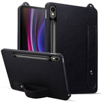 Custodia per tablet con retro in pelle TPU e cinturino, For Galaxy Tab S11 / S10 / S9, For Galaxy Tab S11, For Galaxy Tab S10+ / S9+ / S8+