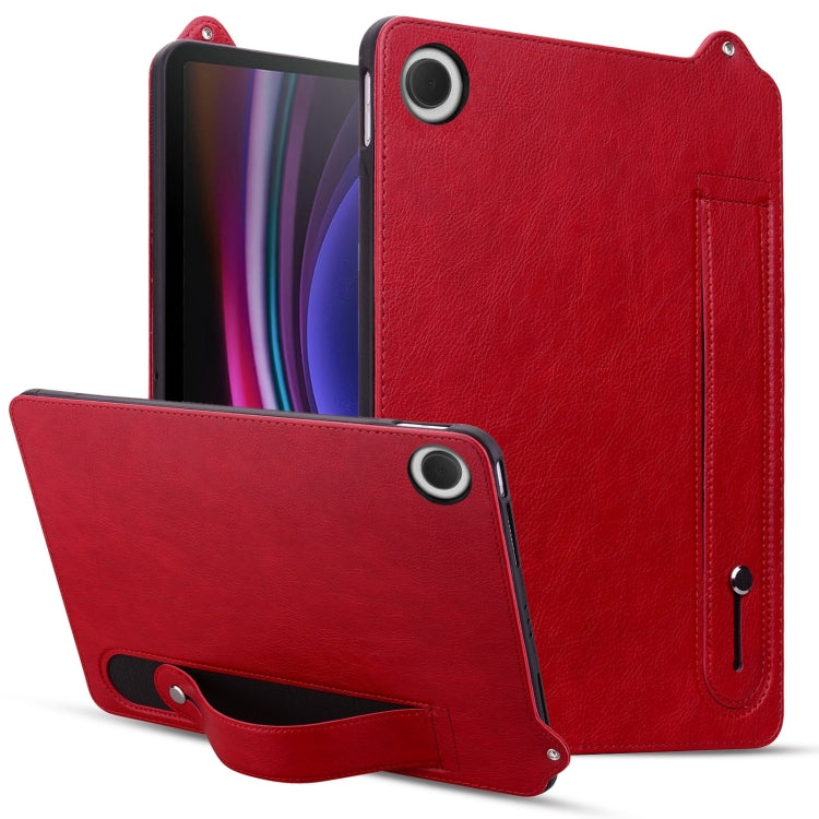 Custodia per tablet con retro in pelle TPU e cinturino, For Galaxy Tab S12 Utra /S11 Ultra /S10 Ultra, For Galaxy Tab A11+ / A9+, For Galaxy Tab A11 / A9, For Galaxy Tab S10 Lite / S10 FE