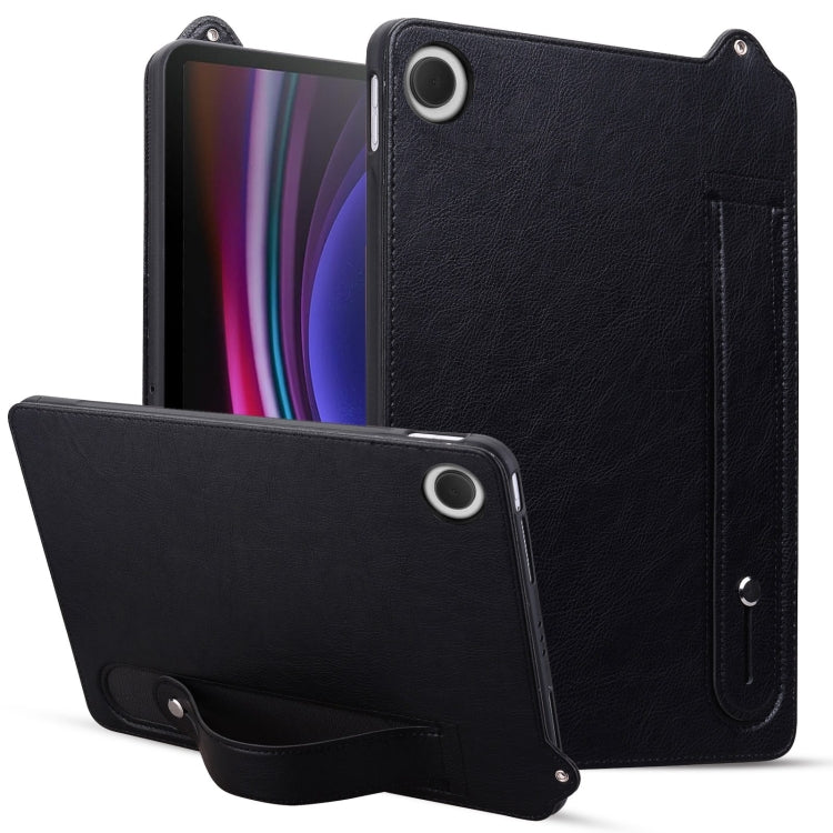 Custodia per tablet con retro in pelle TPU e cinturino, For Galaxy Tab S12 Utra /S11 Ultra /S10 Ultra, For Galaxy Tab A11+ / A9+, For Galaxy Tab A11 / A9, For Galaxy Tab S10 Lite / S10 FE