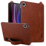 Custodia per tablet con retro in pelle TPU e cinturino, For Galaxy Tab S12 Utra /S11 Ultra /S10 Ultra, For Galaxy Tab A11+ / A9+, For Galaxy Tab A11 / A9, For Galaxy Tab S10 Lite / S10 FE