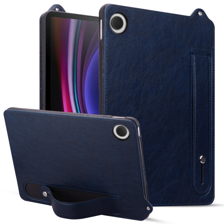Custodia per tablet con retro in pelle TPU e cinturino, For Galaxy Tab S12 Utra /S11 Ultra /S10 Ultra, For Galaxy Tab A11+ / A9+, For Galaxy Tab A11 / A9, For Galaxy Tab S10 Lite / S10 FE