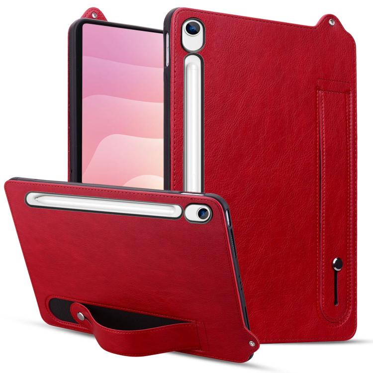 Custodia per tablet con retro in pelle TPU e cinturino, For Galaxy Tab S12 Utra /S11 Ultra /S10 Ultra, For Galaxy Tab A11+ / A9+, For Galaxy Tab A11 / A9, For Galaxy Tab S10 Lite / S10 FE