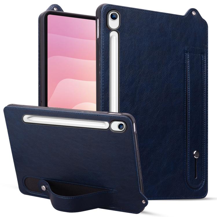 Custodia per tablet con retro in pelle TPU e cinturino, For Galaxy Tab S12 Utra /S11 Ultra /S10 Ultra, For Galaxy Tab A11+ / A9+, For Galaxy Tab A11 / A9, For Galaxy Tab S10 Lite / S10 FE