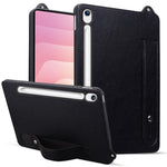 Custodia per tablet con retro in pelle TPU e cinturino, For Galaxy Tab S12 Utra /S11 Ultra /S10 Ultra, For Galaxy Tab A11+ / A9+, For Galaxy Tab A11 / A9, For Galaxy Tab S10 Lite / S10 FE