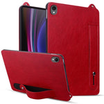 Custodia per tablet con retro in pelle TPU e cinturino, For Galaxy Tab S11 / S10 / S9, For Galaxy Tab S11, For Galaxy Tab S10+ / S9+ / S8+