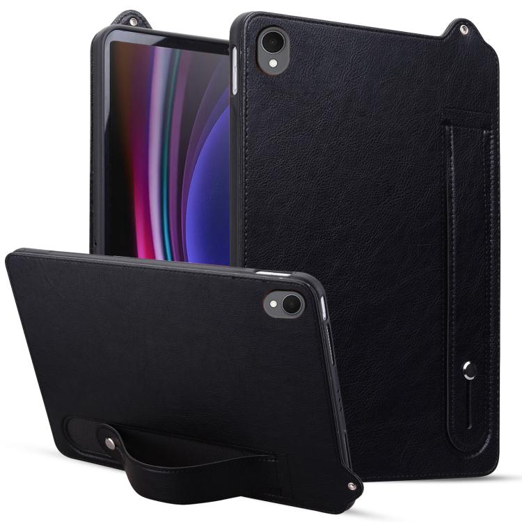 Custodia per tablet con retro in pelle TPU e cinturino, For Galaxy Tab S11 / S10 / S9, For Galaxy Tab S11, For Galaxy Tab S10+ / S9+ / S8+