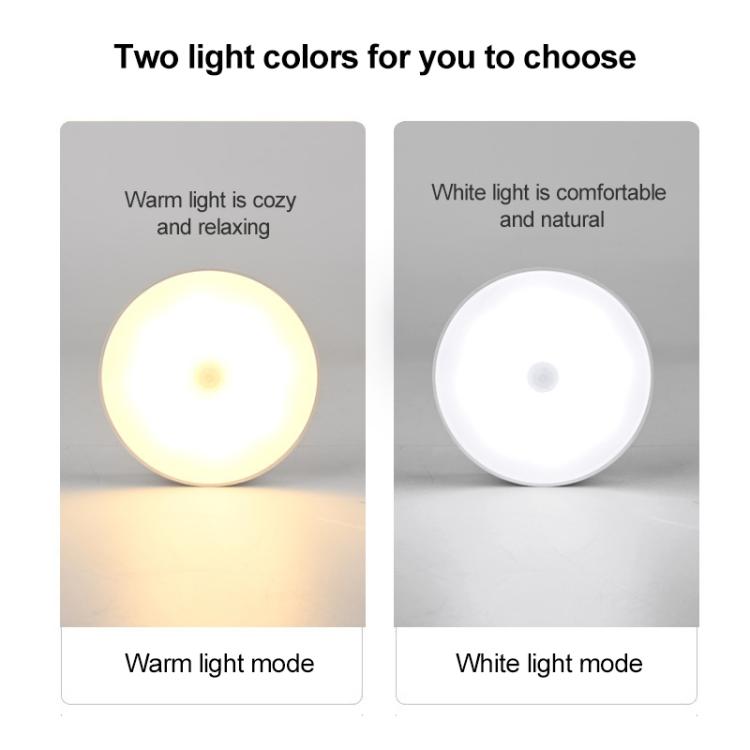 Lampada da comodino con luce notturna a LED a induzione intelligente del corpo umano con interruttore, With Switch, Human Sensor