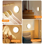 Lampada da comodino con luce notturna a LED a induzione intelligente del corpo umano con interruttore, With Switch, Human Sensor