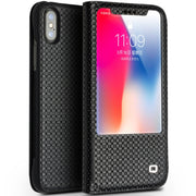 Custodia in pelle QIALINO per iPhone XS/X