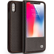 Custodia in pelle QIALINO per iPhone XS/X