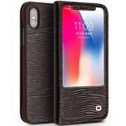 Custodia in pelle QIALINO per iPhone XS/X