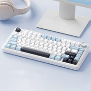 Tastiera meccanica RGB personalizzata a tre modelli AULA F75 80 tasti cablata/2.4G/Bluetooth