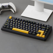 Tastiera meccanica RGB personalizzata a tre modelli AULA F75 80 tasti cablata/2.4G/Bluetooth