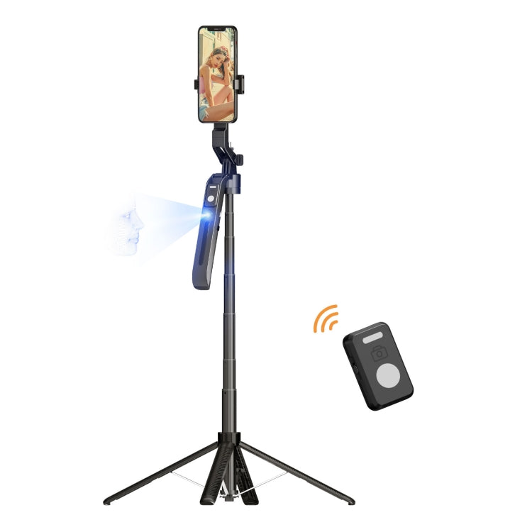 FUNSNAP A6 360 gradi Al Gimbal Selfie Stick Smart Face Tracking Treppiede integrato, A6