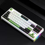 AULA F87 87 tasti cablata/2.4G/Bluetooth Tre modelli tastiera meccanica RGB personalizzata