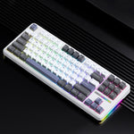 AULA F87 87 tasti cablata/2.4G/Bluetooth Tre modelli tastiera meccanica RGB personalizzata
