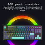 Tastiera meccanica RGB personalizzata a tre modelli AULA F87 Pro 87 tasti cablata/2.4G/Bluetooth