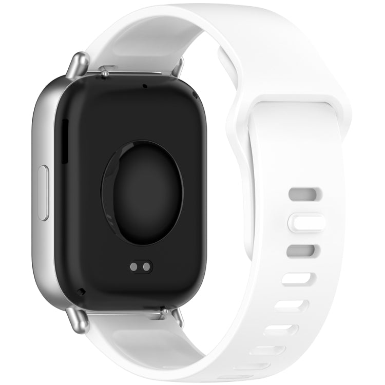 Cinturino per orologio in silicone con fibbia rovesciata tinta unita, For Redmi Watch 5 Active