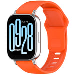 Cinturino per orologio in silicone con fibbia rovesciata tinta unita, For Redmi Watch 5 Active