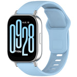 Cinturino per orologio in silicone con fibbia rovesciata tinta unita, For Redmi Watch 5 Active