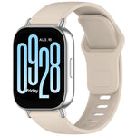Cinturino per orologio in silicone con fibbia rovesciata tinta unita, For Redmi Watch 5 Active