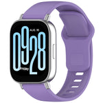 Cinturino per orologio in silicone con fibbia rovesciata tinta unita, For Redmi Watch 5 Active