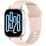 Cinturino per orologio in silicone con fibbia rovesciata tinta unita, For Redmi Watch 5 Active