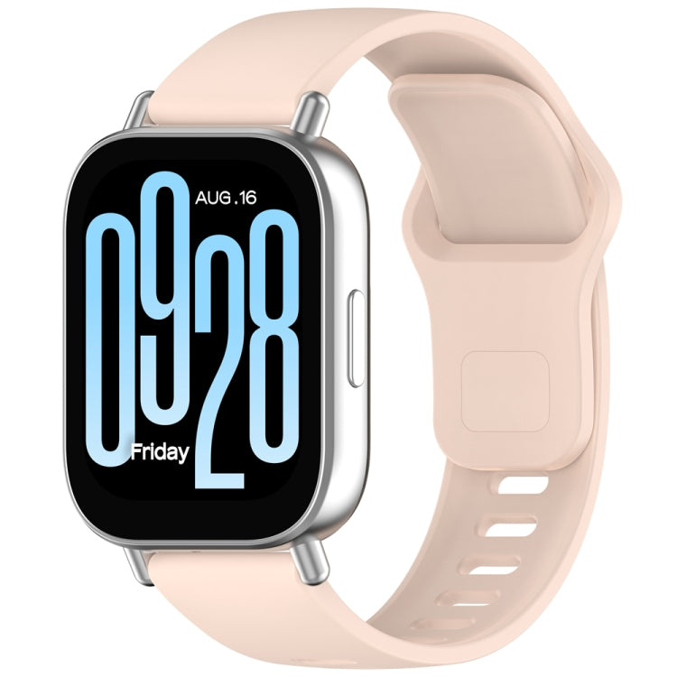 Cinturino per orologio in silicone con fibbia rovesciata tinta unita, For Redmi Watch 5 Active