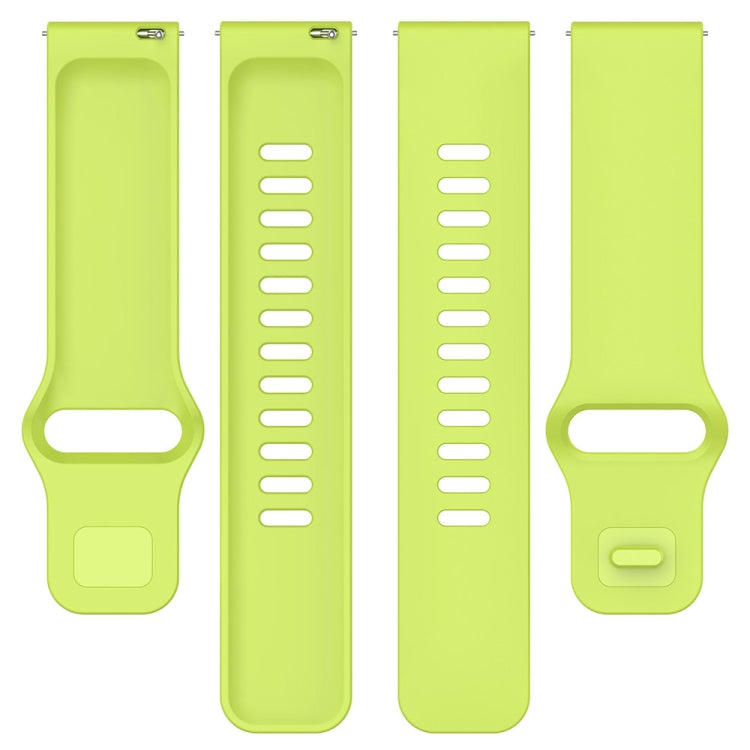 Cinturino per orologio in silicone con fibbia rovesciata tinta unita, For Redmi Watch 5 Active