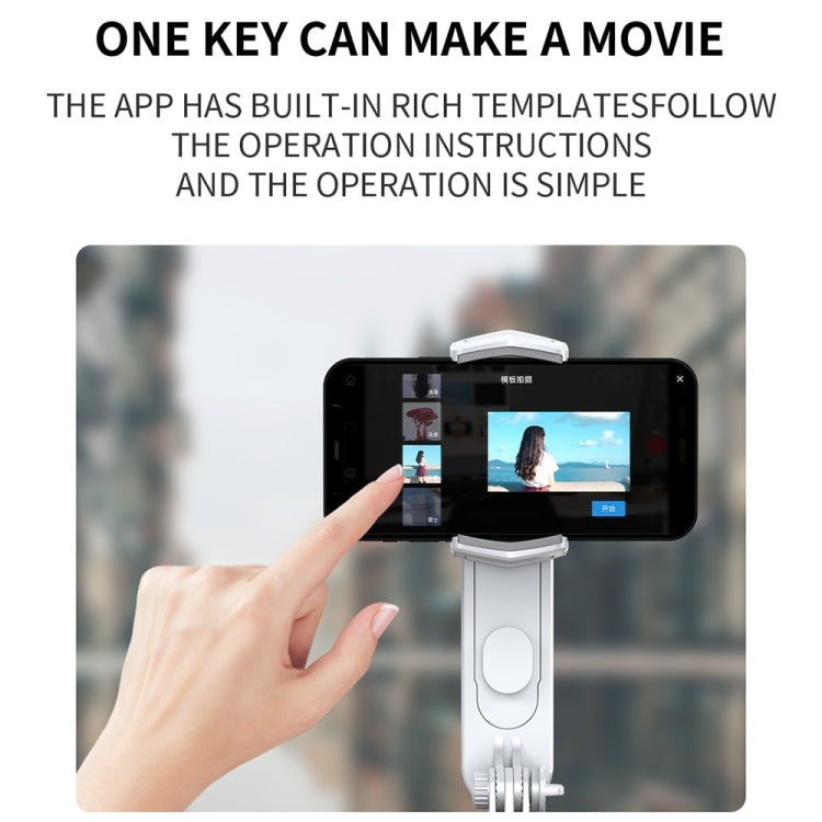 FUNSNAP Capture Q3 Gimbal palmare ad asse singolo per telefono stabilizzatore live, Capture Q3