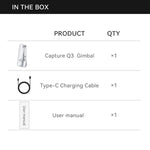 FUNSNAP Capture Q3 Gimbal palmare per smartphone
