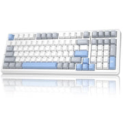 Tastiera meccanica RGB personalizzata a tre modelli AULA F99 99 tasti cablata/2.4G/Bluetooth
