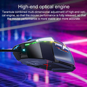 Mouse da gioco RGB cablato AULA S12 Pro 12800DPI