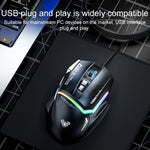Mouse da gioco RGB cablato AULA S12 Pro 12800DPI