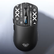 Mouse da gioco wireless AULA SC580 10000DPI cablato/2.4G/Bluetooth, tre modelli