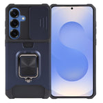 Custodia per telefono in TPU ibrido per PC con slot per schede Camera Shield, For Samsung Galaxy S26+ 5G, For Samsung Galaxy S26 Ultra 5G, For Samsung Galaxy S26 5G