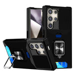 Custodia per telefono in TPU ibrido per PC con slot per schede Camera Shield, For Samsung Galaxy S26+ 5G, For Samsung Galaxy S26 Ultra 5G, For Samsung Galaxy S26 5G