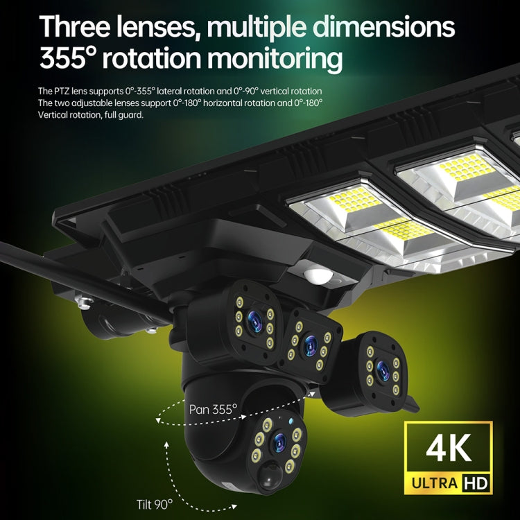 Telecamera HD per esterni WiFi solare 6MP IP66