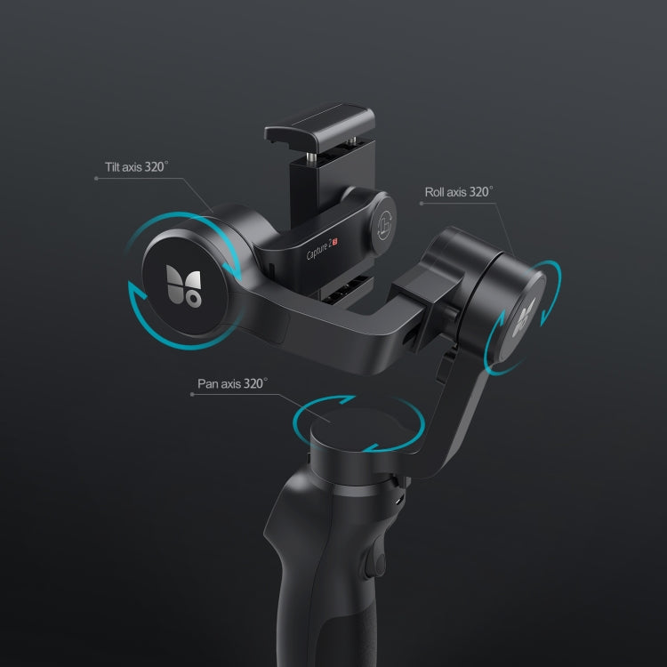 FUNSNAP Capture 2s Smart 3-Axis Handheld Gimbal Stabilizzatore per telefono Live, Capture 2s Basic, Capture 2s Combo