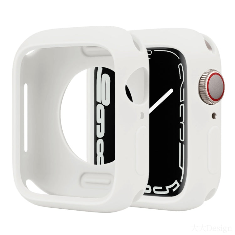 Cassa per orologio Candy Silicone Half Covering, For Apple Watch Series 41mm