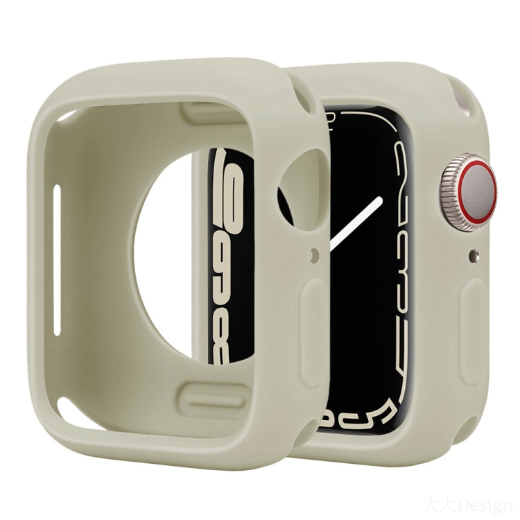 Cassa per orologio Candy Silicone Half Covering, For Apple Watch Series 41mm