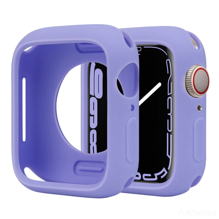 Cassa per orologio Candy Silicone Half Covering, For Apple Watch Series 45mm