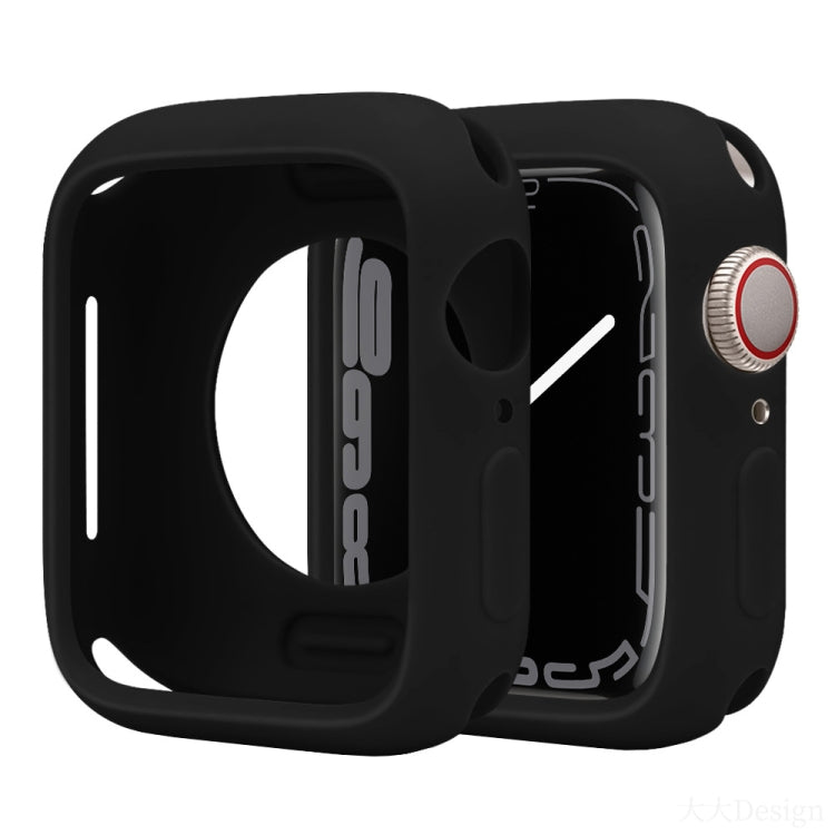 Cassa per orologio Candy Silicone Half Covering, For Apple Watch Series 45mm