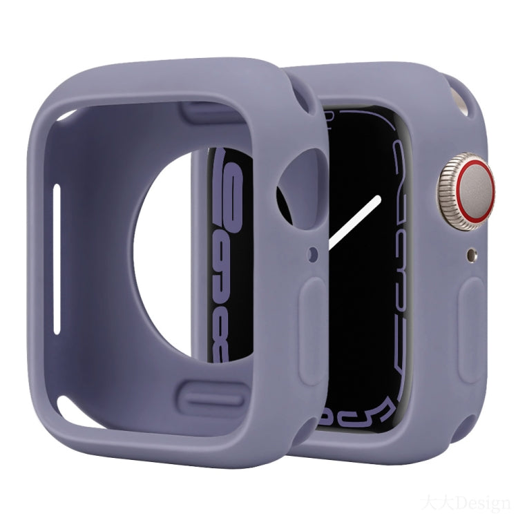 Cassa per orologio Candy Silicone Half Covering, For Apple Watch Series 45mm