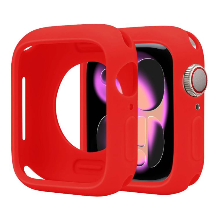 Cassa per orologio Candy Silicone Half Covering, For Apple Watch Series 11 / 10 42mm