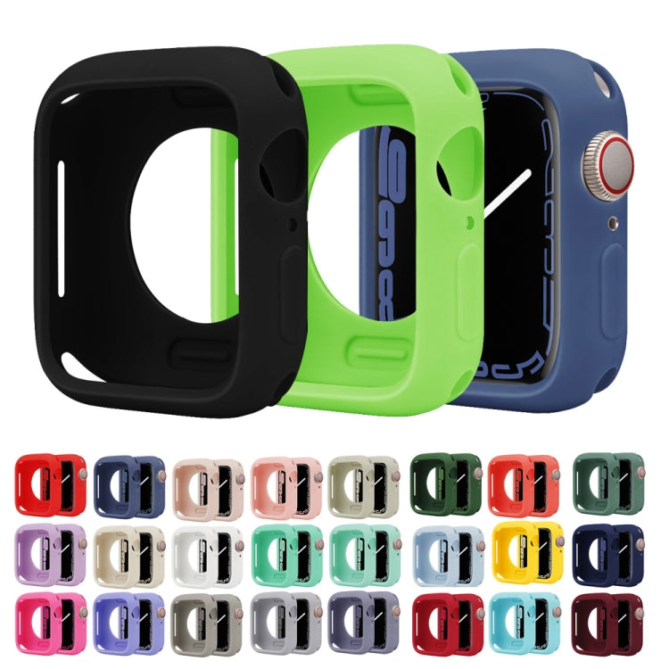 Cassa per orologio Candy Silicone Half Covering, For Apple Watch Series 41mm